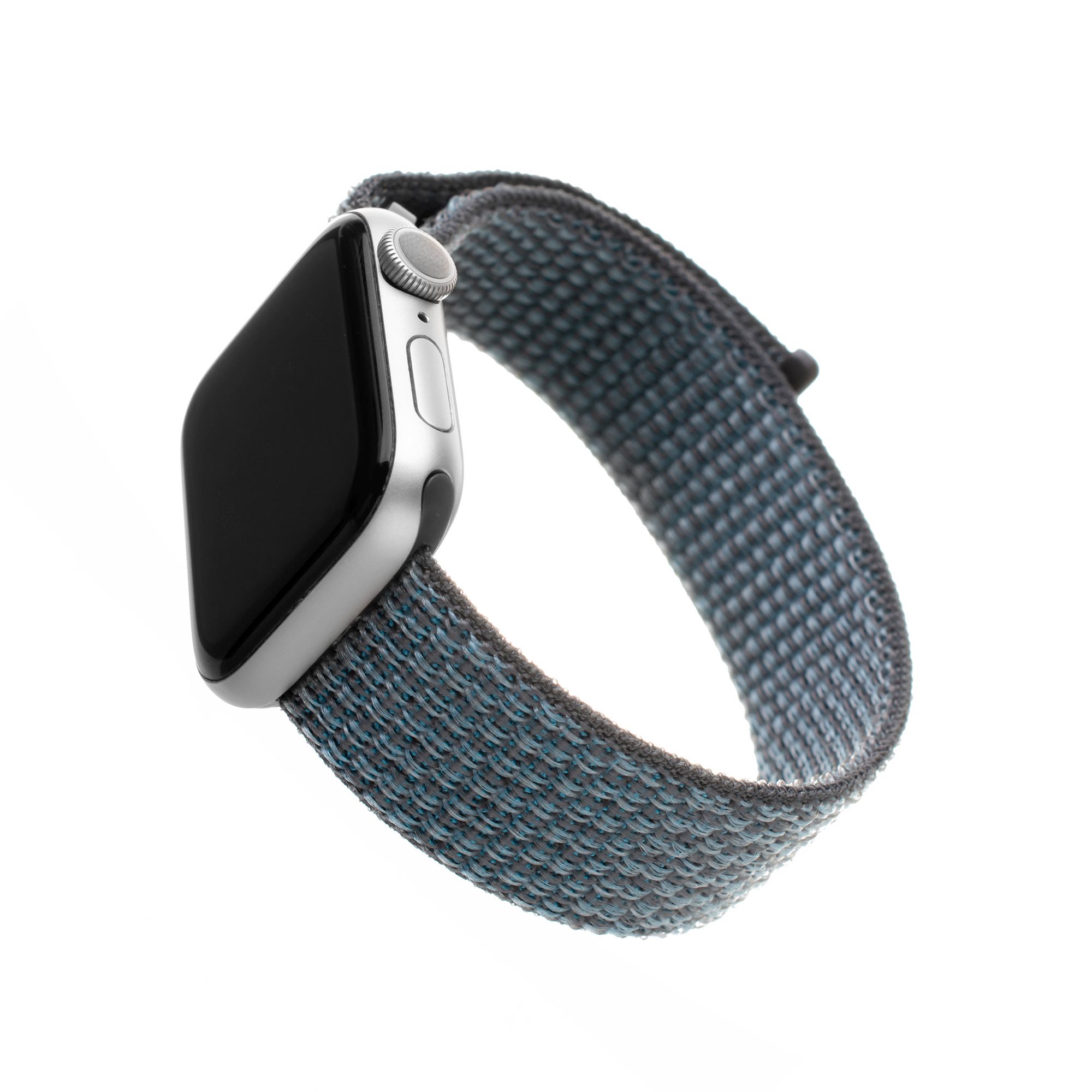 FIXED Nylon Strap pro Apple Watch 38/40/41mm, temně šedý