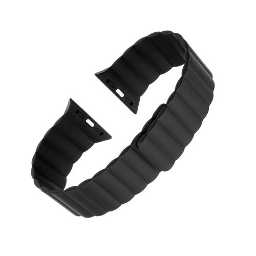 FIXED Magnetic Strap pro Apple Watch  42/44/45/49mm, černý