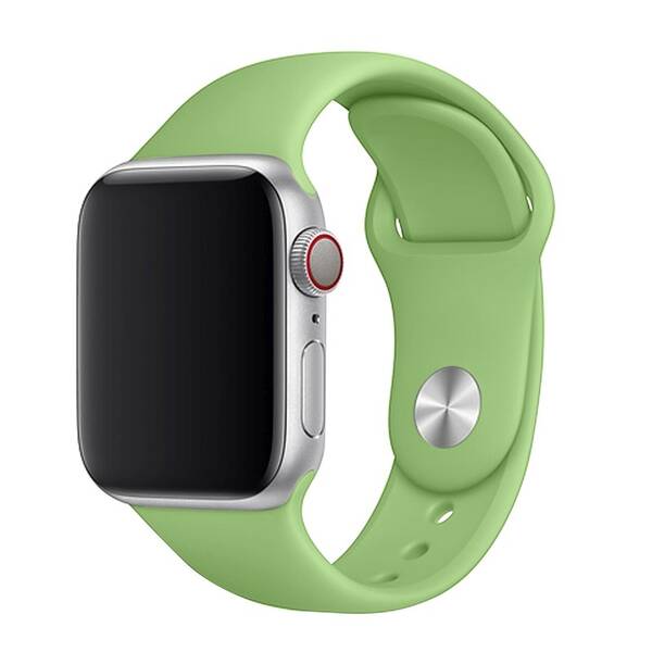 FIXED Silicone Strap set pro Apple Watch 38/40/41mm, mentolový