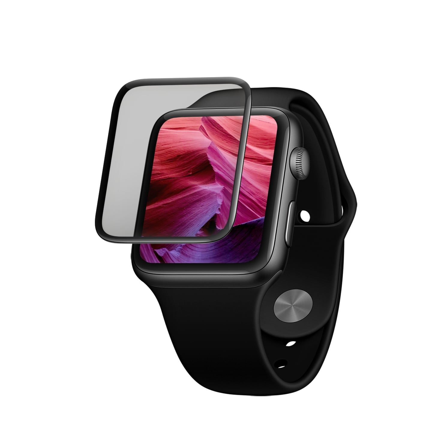 FIXED 3D Full-Cover pro Apple Watch Ser.7 41mm