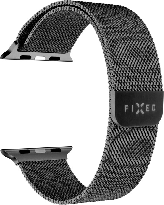 FIXED Mesh Strap pro Apple Watch 38/40/41mm, černý