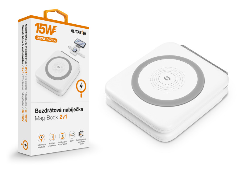 ALIGATOR AMS02WT Mag-Book 2v1 15W