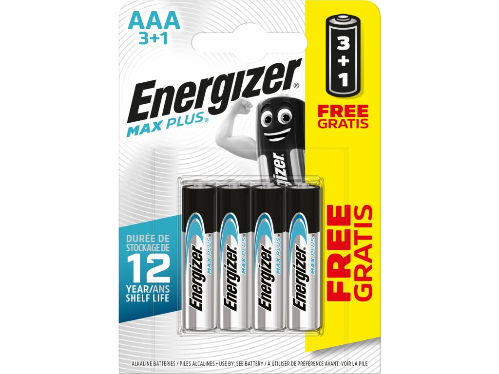 ENERGIZER MAX Plus AAA (4blistr)