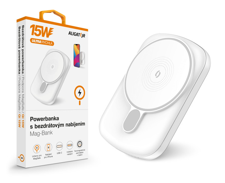 ALIGATOR AMS03WT Mag-Bank 5000mAh