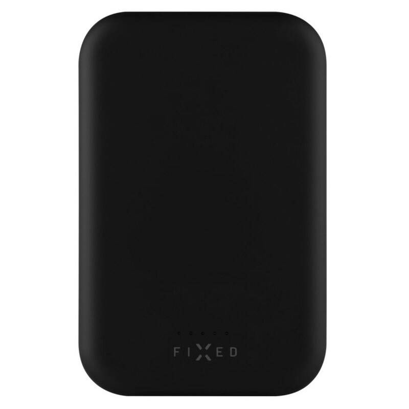 FIXED MagZen (2nd gen.) s bezdrátovým nabíjením a podporou MagSafe, 10 000 mAh, černá