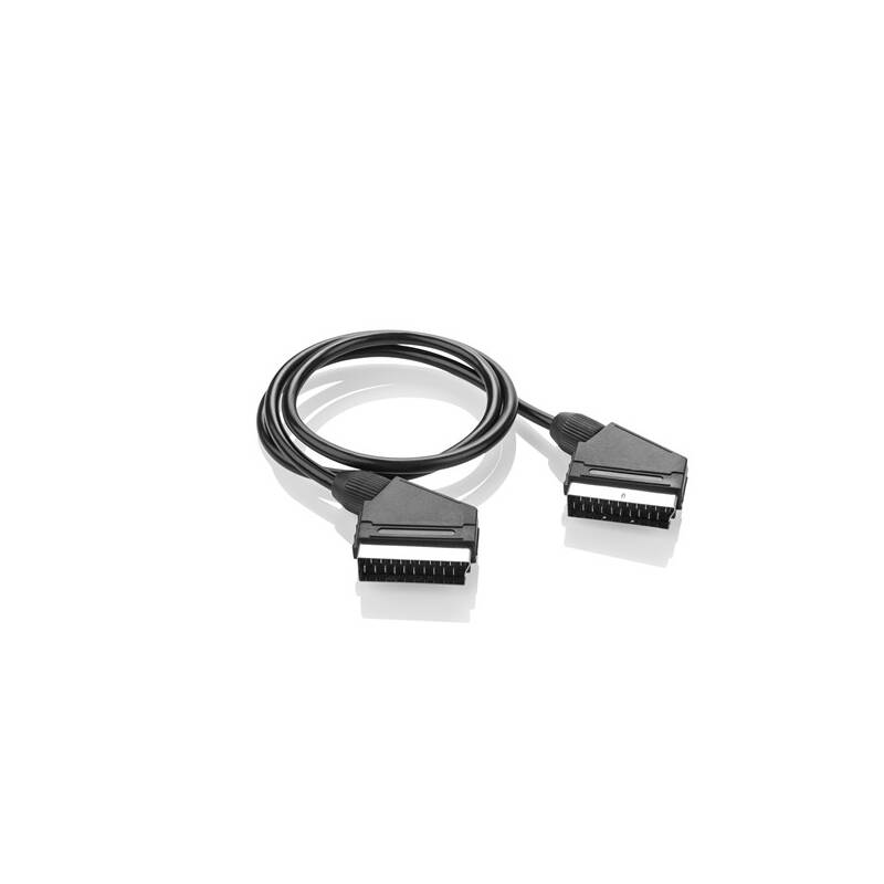 GoGEN SCART /SCART, 1m - černá