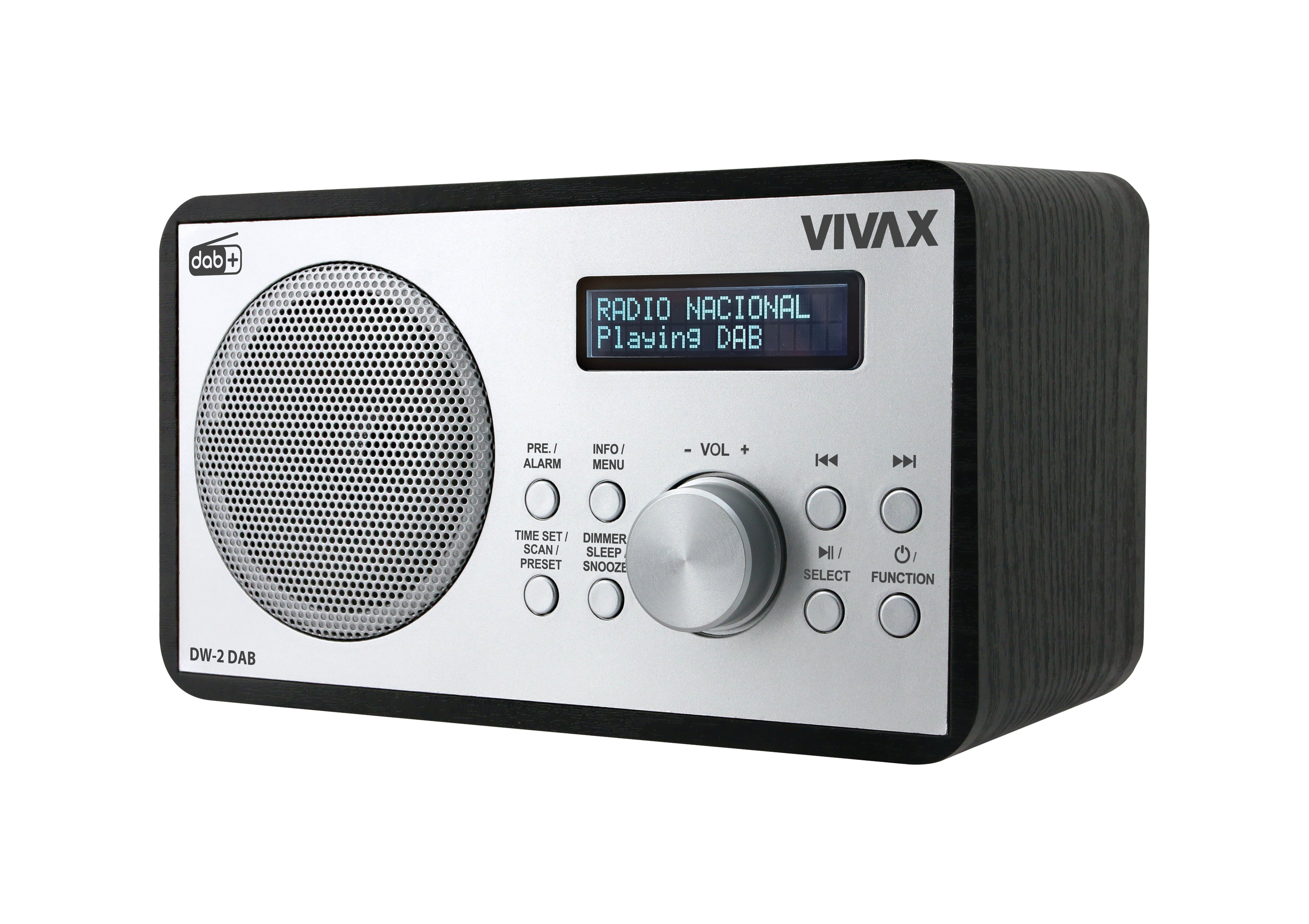 VIVAX DW-2 DAB BLACK