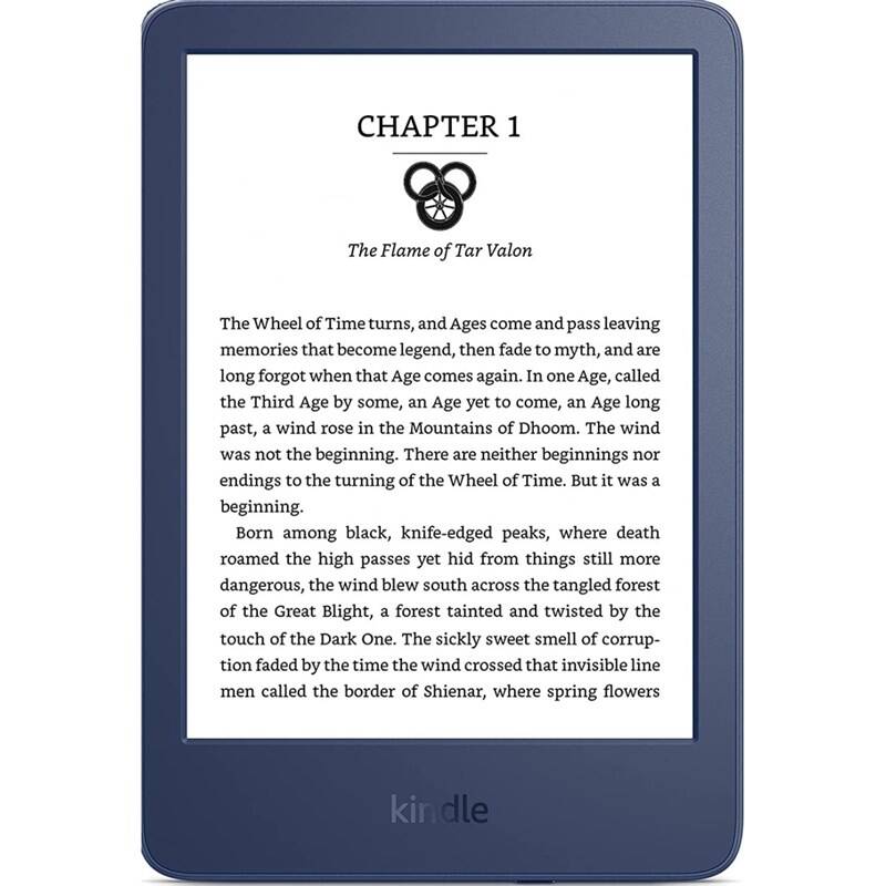 Amazon Kindle Touch 2022 16 GB s reklamou - modrá
