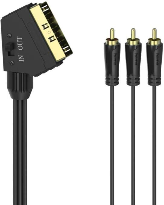 HAMA 205156 SCART/CINCH 1,5m