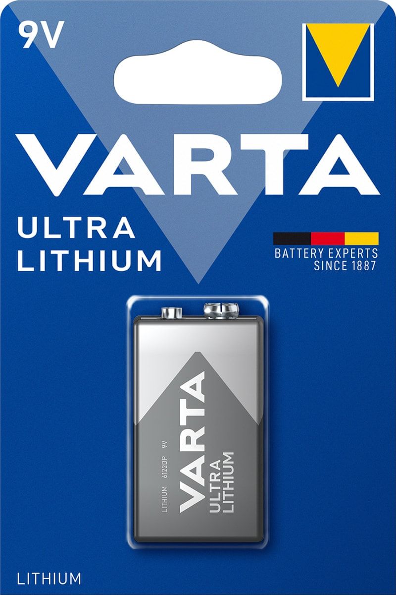 Varta BV6122 9V lithium Blistr(1)