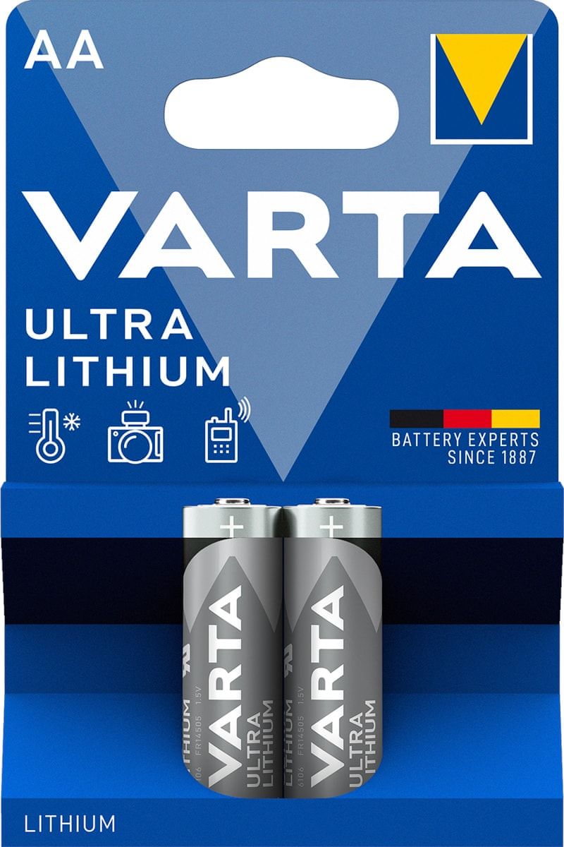 Varta BV61062 AA/R06 lithium Blistr(2)