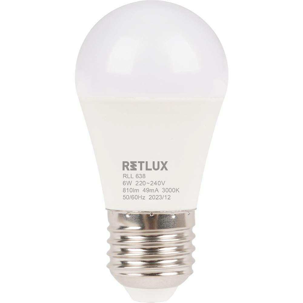 Retlux RLL 638 G45 E27 miniG 6W