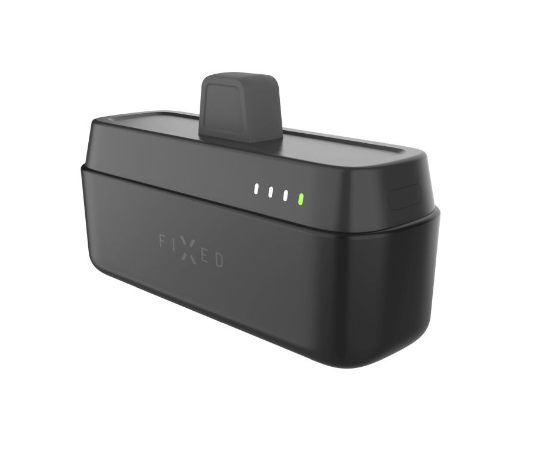 FIXED Zen 5 Plug-in s výstupem PD 20W, 5 000 mAh, černá
