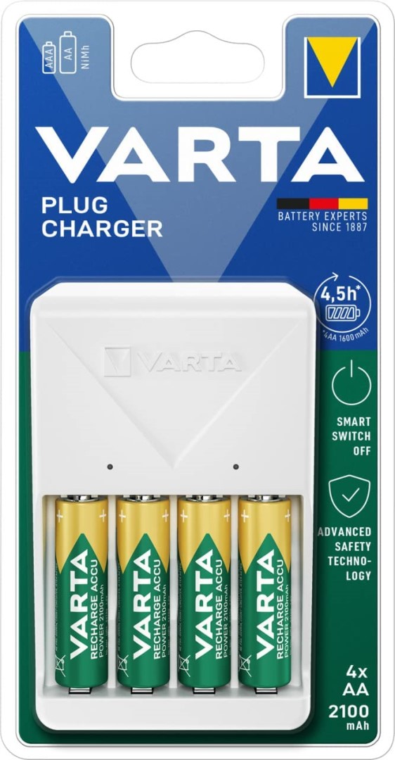 VARTA NA57657 PLUG CHARGER +4R6 2100 4,5hodin