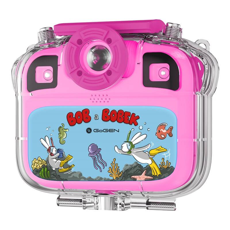 GoGEN BOB A BOBEK AQUA FOTO, růžový