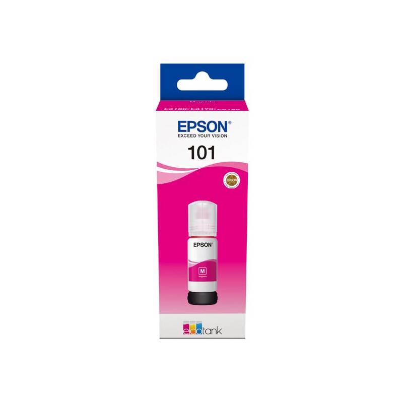 Epson C13T03V34A EcoTank 101 Inkoustová náplň purpurová