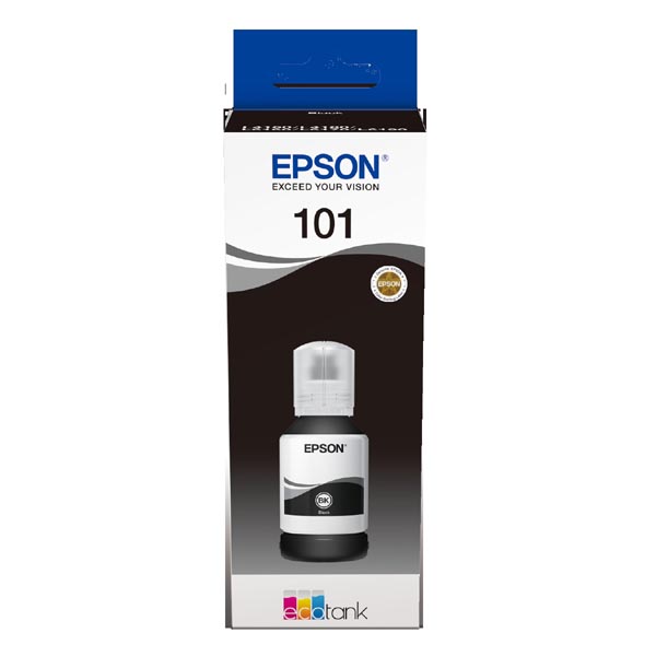 Epson 101, EcoTank, 7500 stran, originální - černá