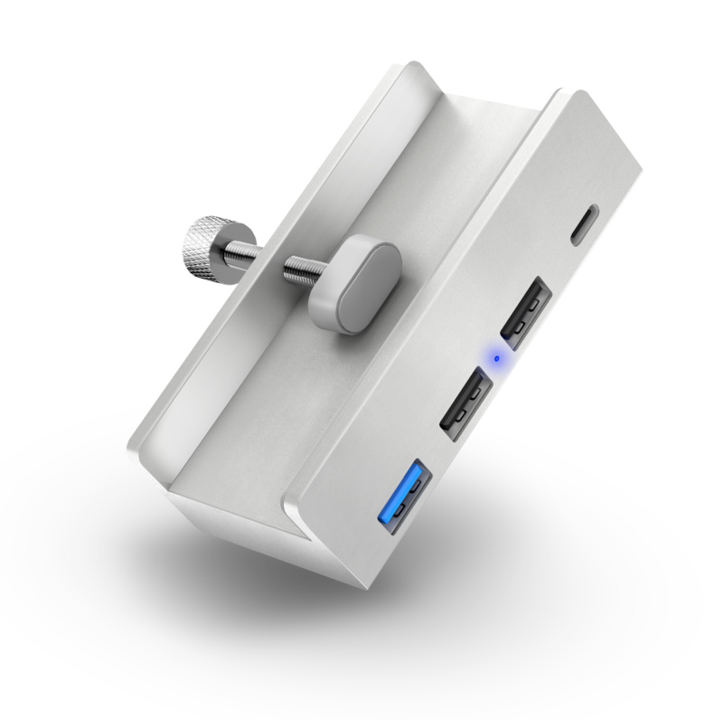 Connect IT CHU-5100-SL DeskHub 4IN1 USB-C SILVER