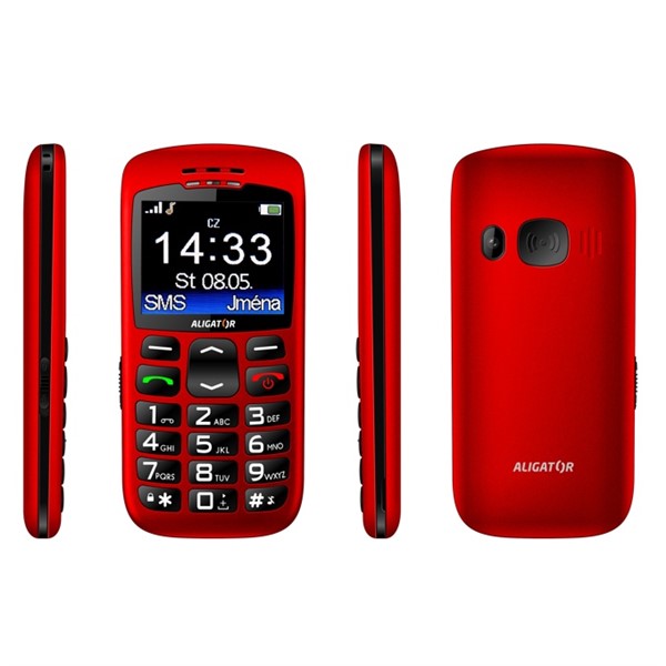 Aligator A670 SENIOR red