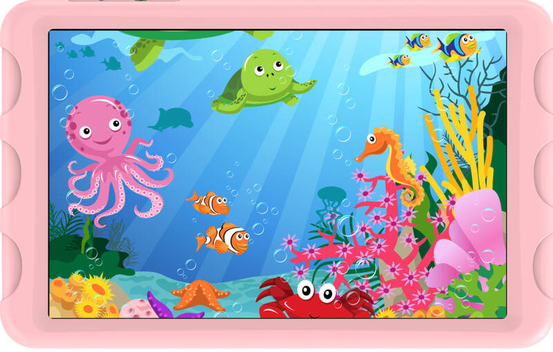 iGET Smart W8 Kids 4GB/64GB, růžový