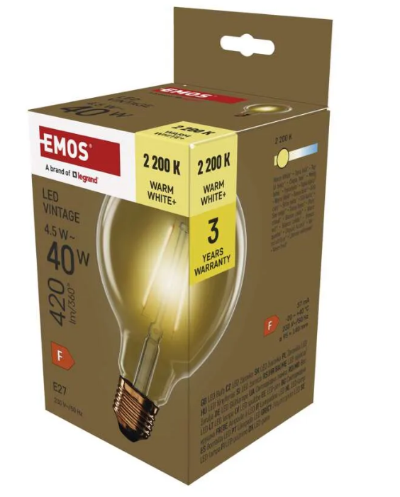 Emos Z52032 Vintage G95 / E27 / 4,5 W (40 W)