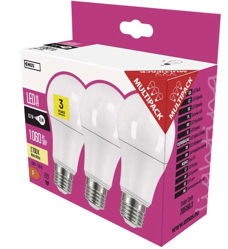 EMOS ZQ5150.3 Classic LED žárovka