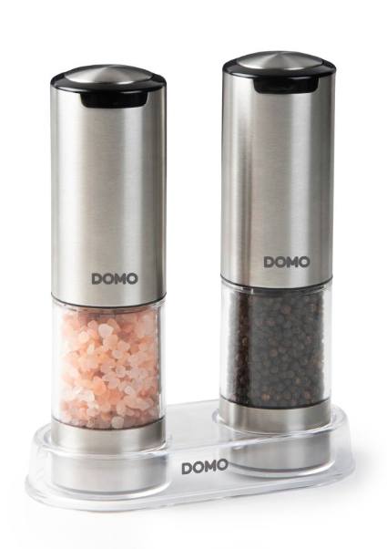 DOMO DO3102 Sada elektrických mlýnků na koření