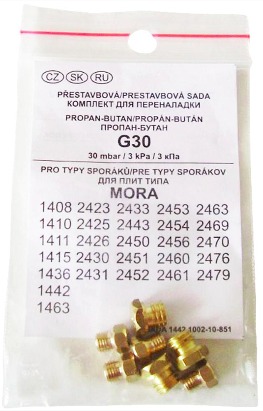 MORA 910057 TR 2017UNI TRYSKY NA PB