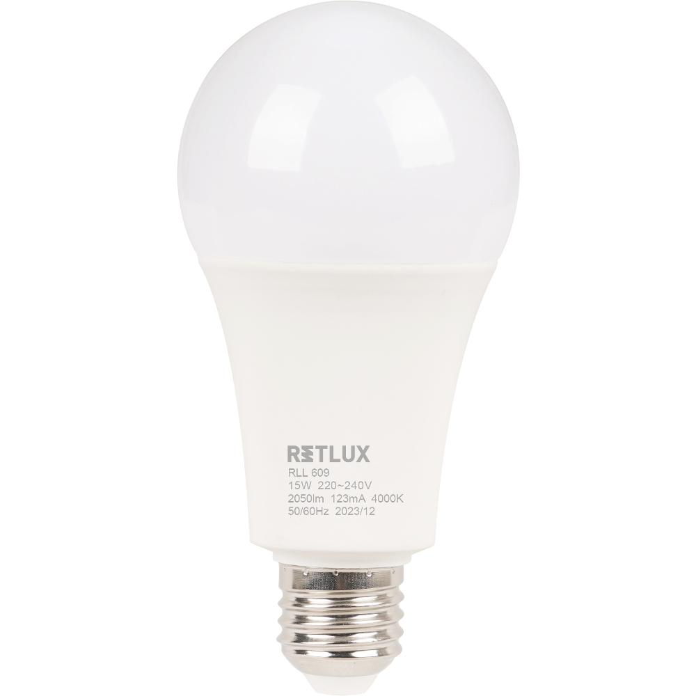 RETLUX RLL 609 A70 E27 bulb 15W CW D