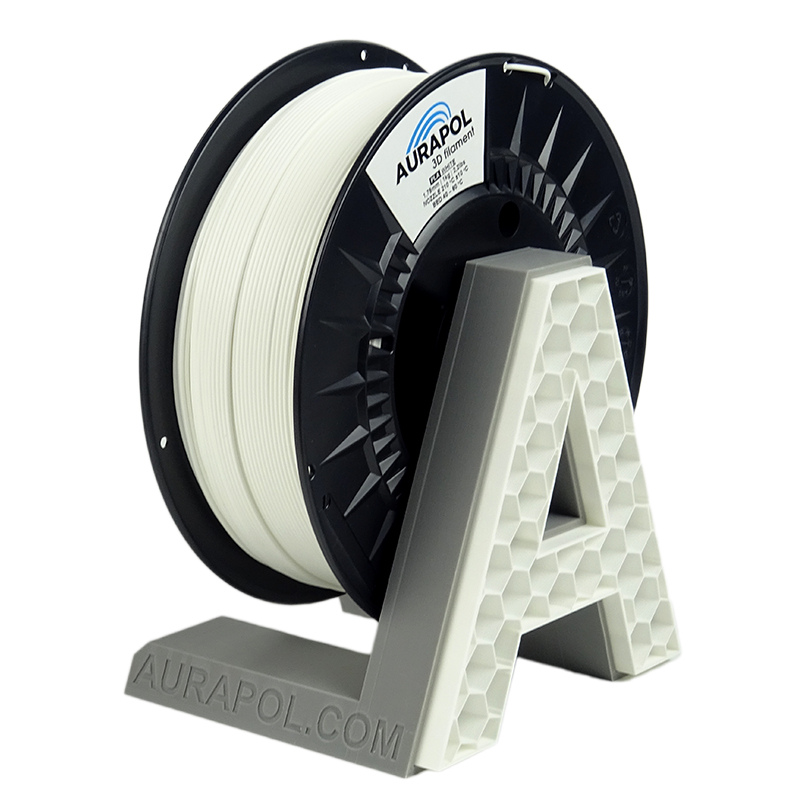 AURAPOL PLA Filament Bílá 1 kg 1,75 mm