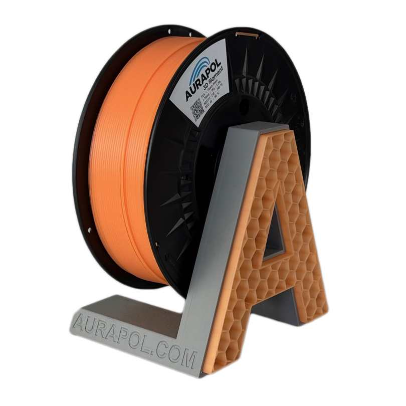 AURAPOL PLA Filament Peach flame 1 kg 1,75 mm