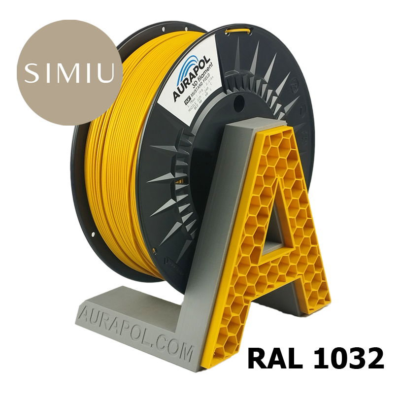 AURAPOL PLA Filament Mustard field 1 kg 1,75 mm