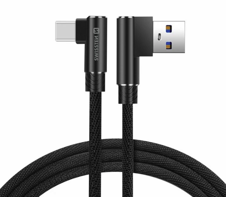 SWISSTEN Arcade USB-A / USB-C, délka 1,2 m
