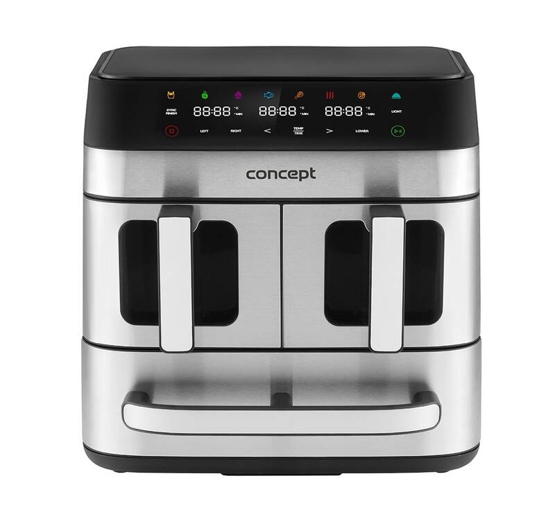 Concept FR9000 PIZZA TRIO 18,5 l černá/nerez