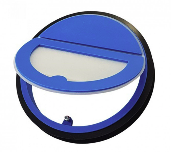 VENTILA Kruhová vodorovná pachutěsná klapka s magnetem 150 mm