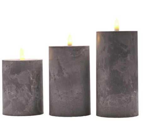 Solight 1V285 3x svíčka, 10/13/15cm