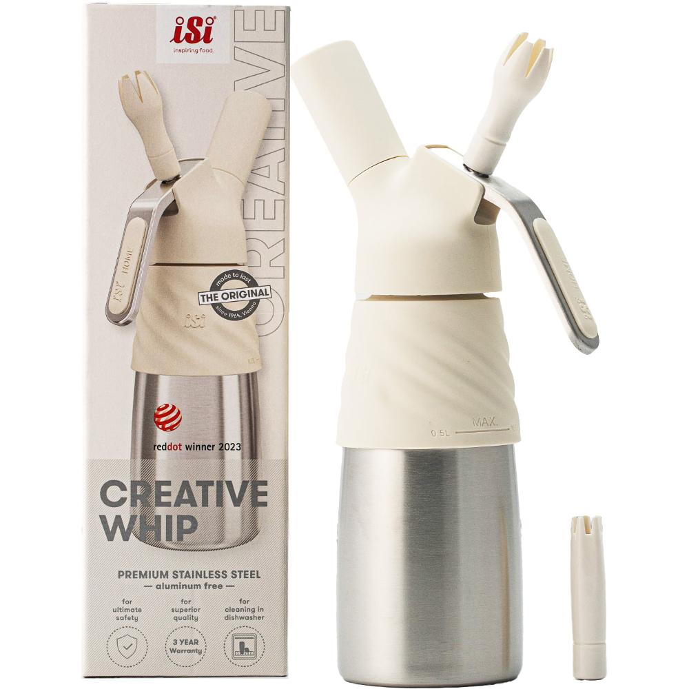 ISI CREATIVE WHIP BÍLÁ 0,5L 