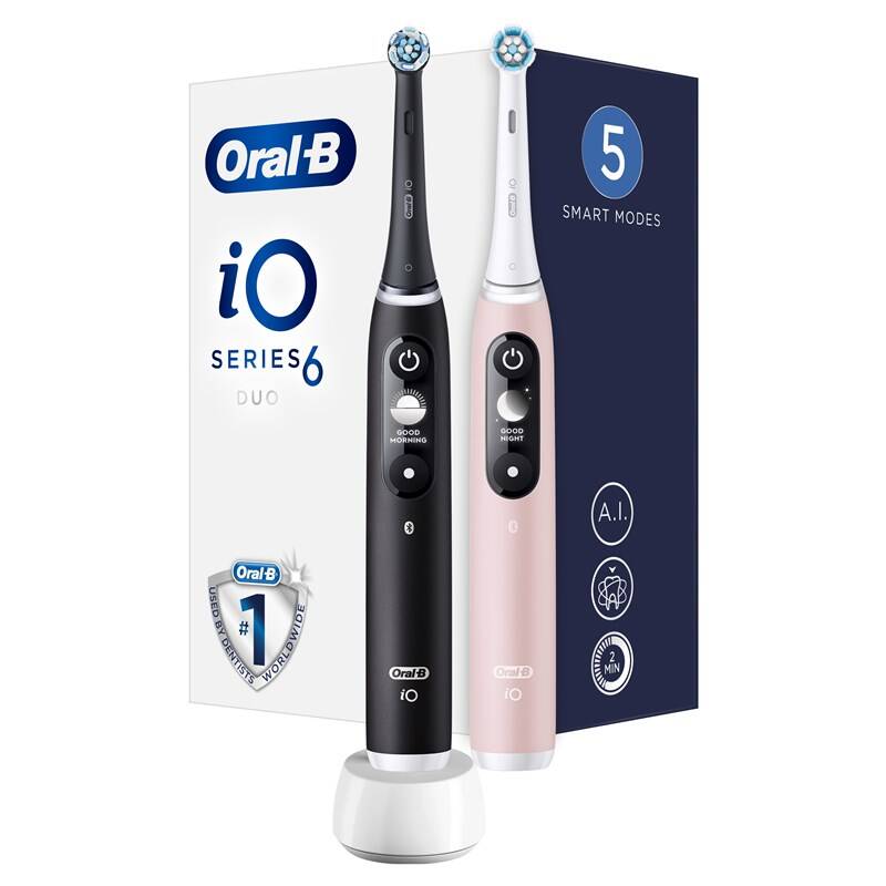 Oral-B iO6 Series Duo Pack Black
