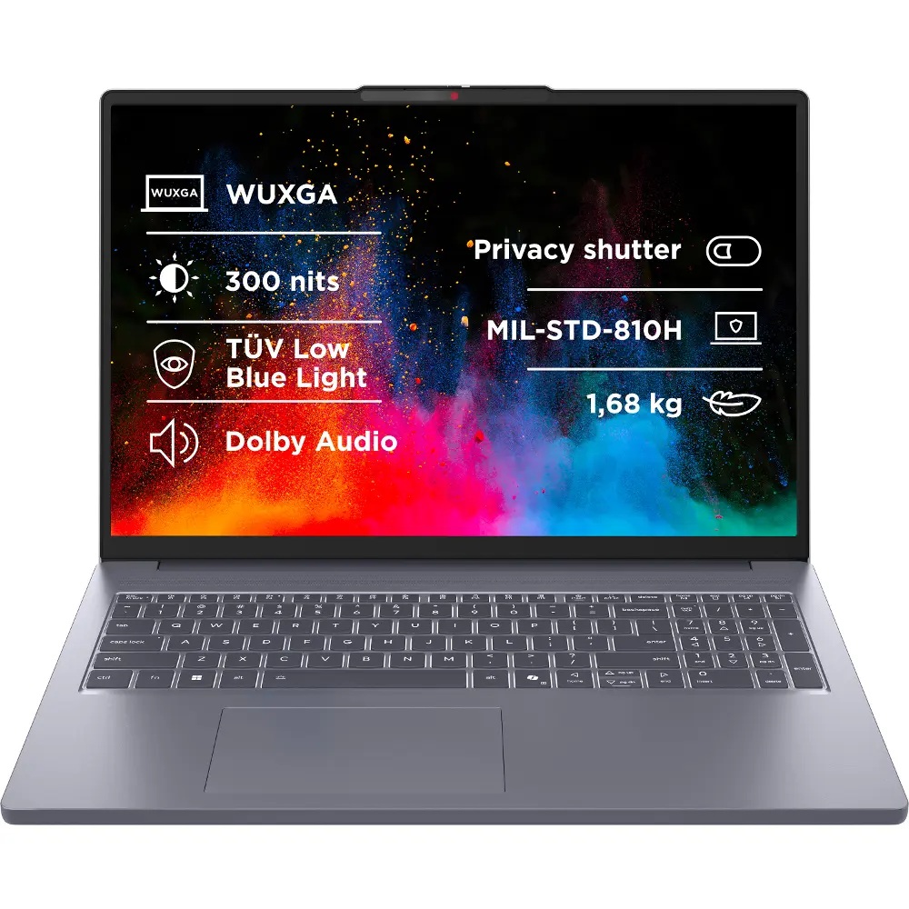 Lenovo IdeaPad Slim 3 16ARP10 Luna Grey (83K80077CK)