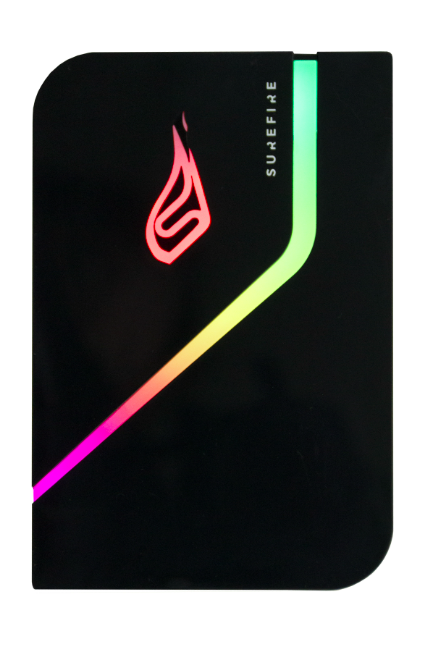 VERBATIM SUREFIRE PyroDrive Gaming SSD USB 3.2 Gen 1 2TB černý