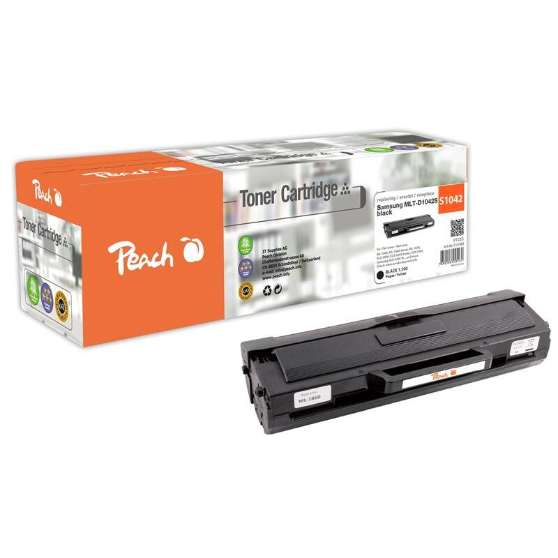Peach Samsung MLT-D1042S, 1500 stran, kompatibilní - černý