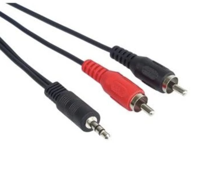 PremiumCord Kabel Jack 3,5mm-2xCINCH M/M 15m