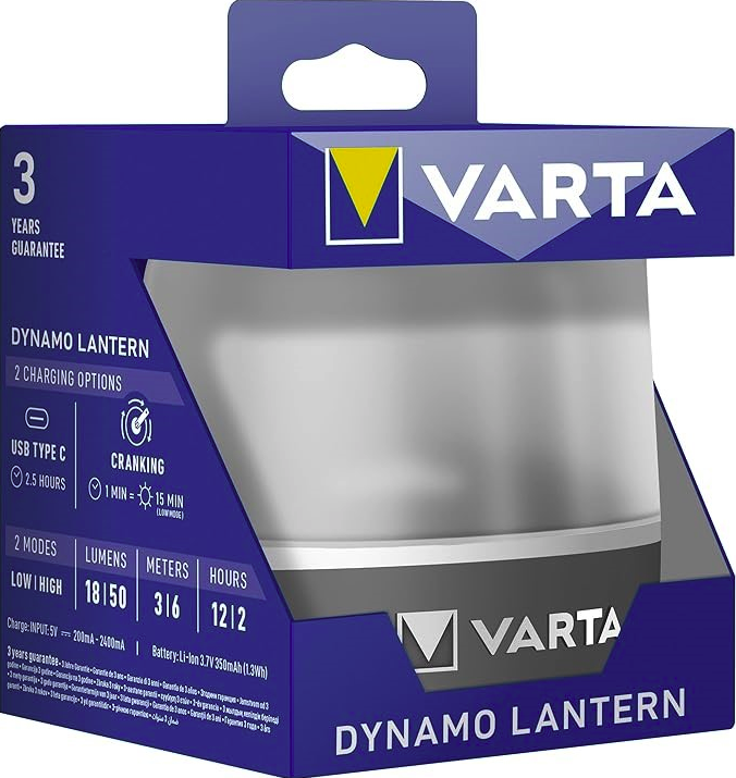 VARTA 17670 CAMPING dynamo L10RH