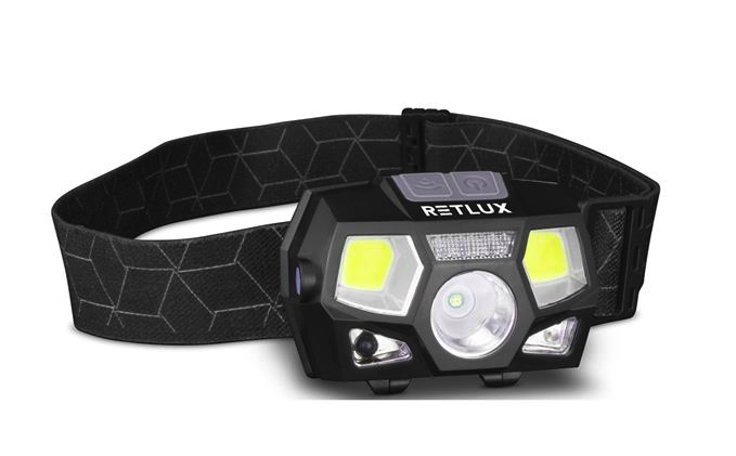 RETLUX RPL 701 NABÍJECÍ ČELOVKA 3W