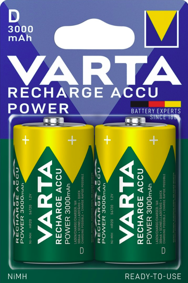 Varta BV67202 3000mA R20