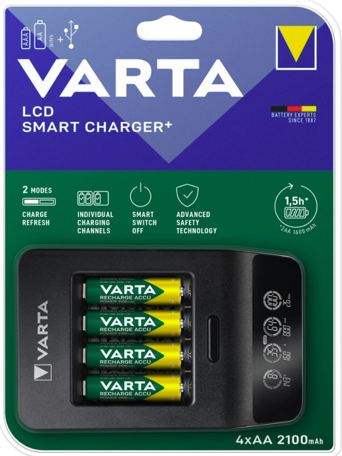 VARTA NA57684 LDC SMART CHARGER +4R6 2100