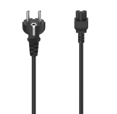 Napájecí kabel Cloverleaf 1,5 m černý