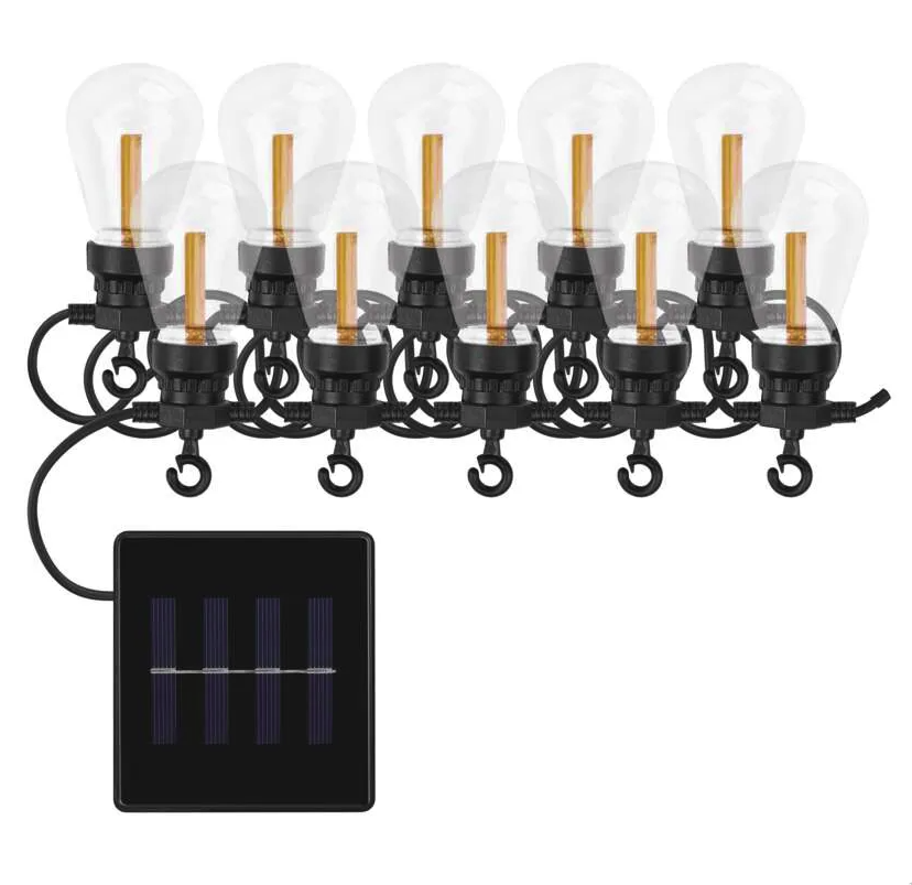 EMOS LED řetěz solární 10 žárovek 5 m vintage