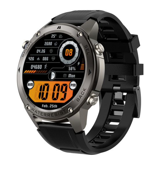 Aligator AW12BK Watch GPS chytré hodinky AMOLED GPS
