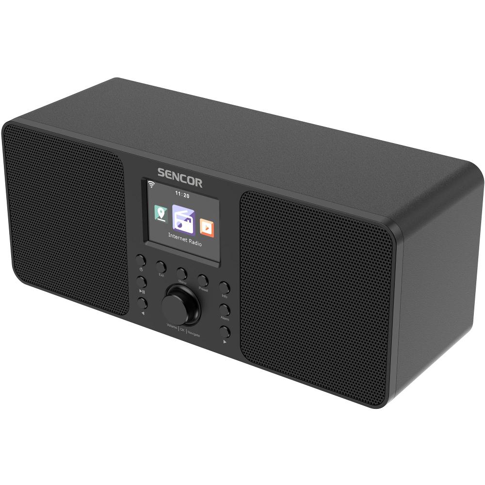Sencor SIR 6100WDB internetové rádio DAB+ Bluetooth